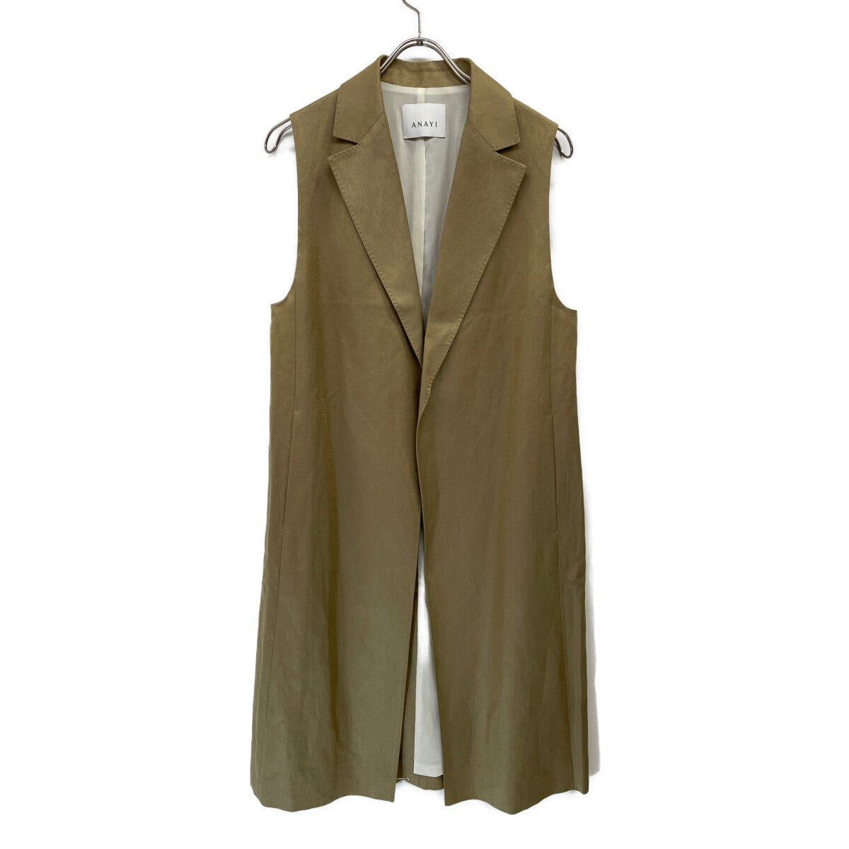 ANAYI アナイ ﾍﾞｰｼﾞｭ ﾛﾝｸﾞｼﾞﾚ ベスト 36