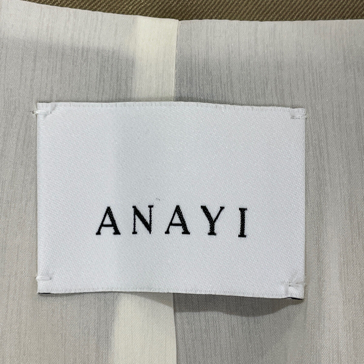 ANAYI アナイ ﾍﾞｰｼﾞｭ ﾛﾝｸﾞｼﾞﾚ ベスト 36