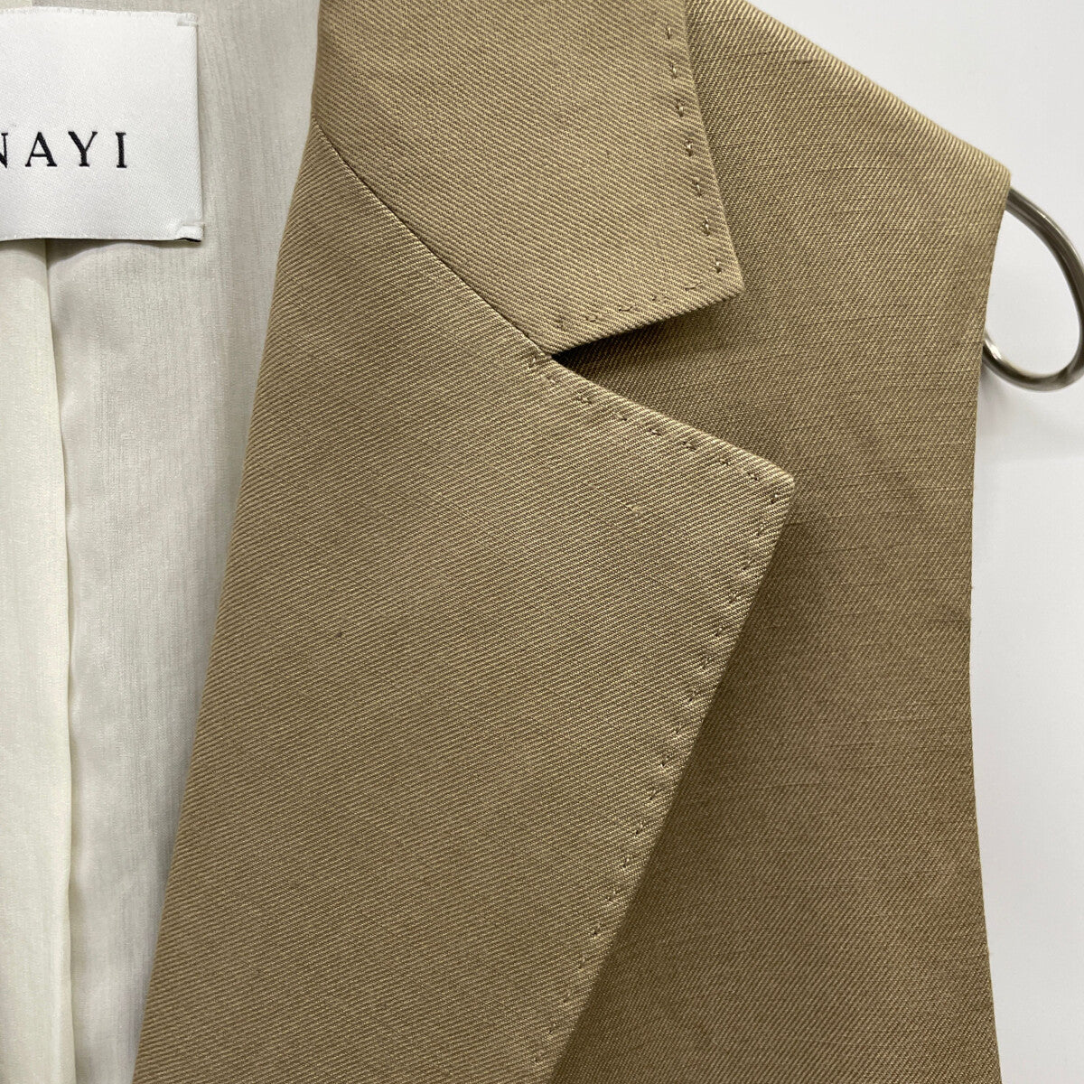 ANAYI アナイ ﾍﾞｰｼﾞｭ ﾛﾝｸﾞｼﾞﾚ ベスト 36