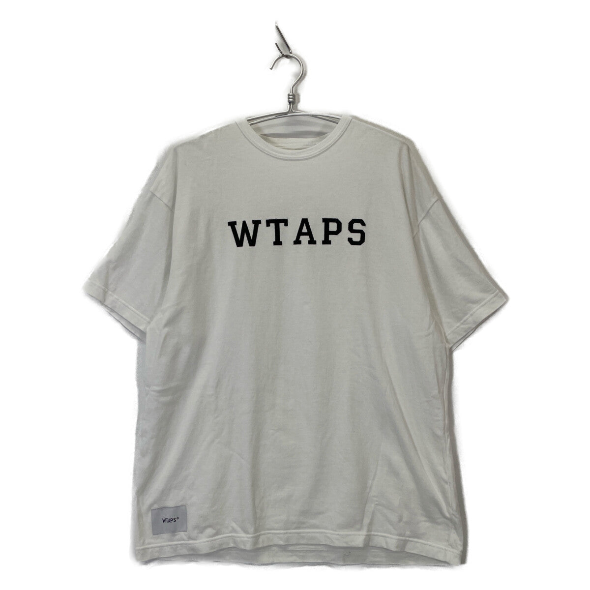 WTAPS ダブルタップス 241ATDT-CSM21 ﾎﾜｲﾄ ﾛｺﾞ 半袖Tｼｬﾂ トップス X3