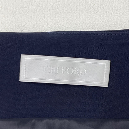 CELFORD セルフォード CWF0201025 ﾈｲﾋﾞｰ ﾌｨｯﾄｱﾝﾄﾞﾌﾚｱ 半袖ﾜﾝﾋﾟｰｽ ワンピース 34