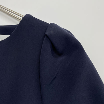 CELFORD セルフォード CWF0201025 ﾈｲﾋﾞｰ ﾌｨｯﾄｱﾝﾄﾞﾌﾚｱ 半袖ﾜﾝﾋﾟｰｽ ワンピース 34