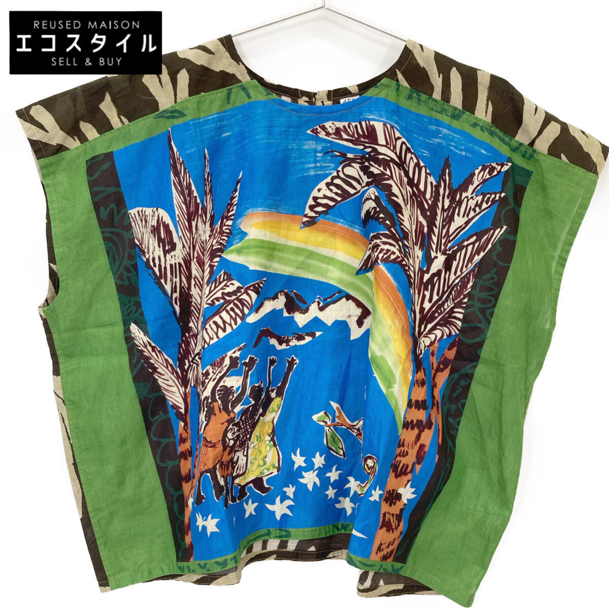 45R フォーティファイブ アール 70630512 ﾏﾙﾁｶﾗｰ 絵本ﾊﾞﾝﾀﾞﾅのMｷｬﾐ トップス 表記無し