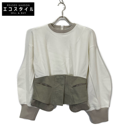 UN3D アンスリード ﾍﾞｰｼﾞｭ ｺﾙｾｯﾄﾃﾞｨﾃｰﾙﾄｯﾌﾟ トップス 36