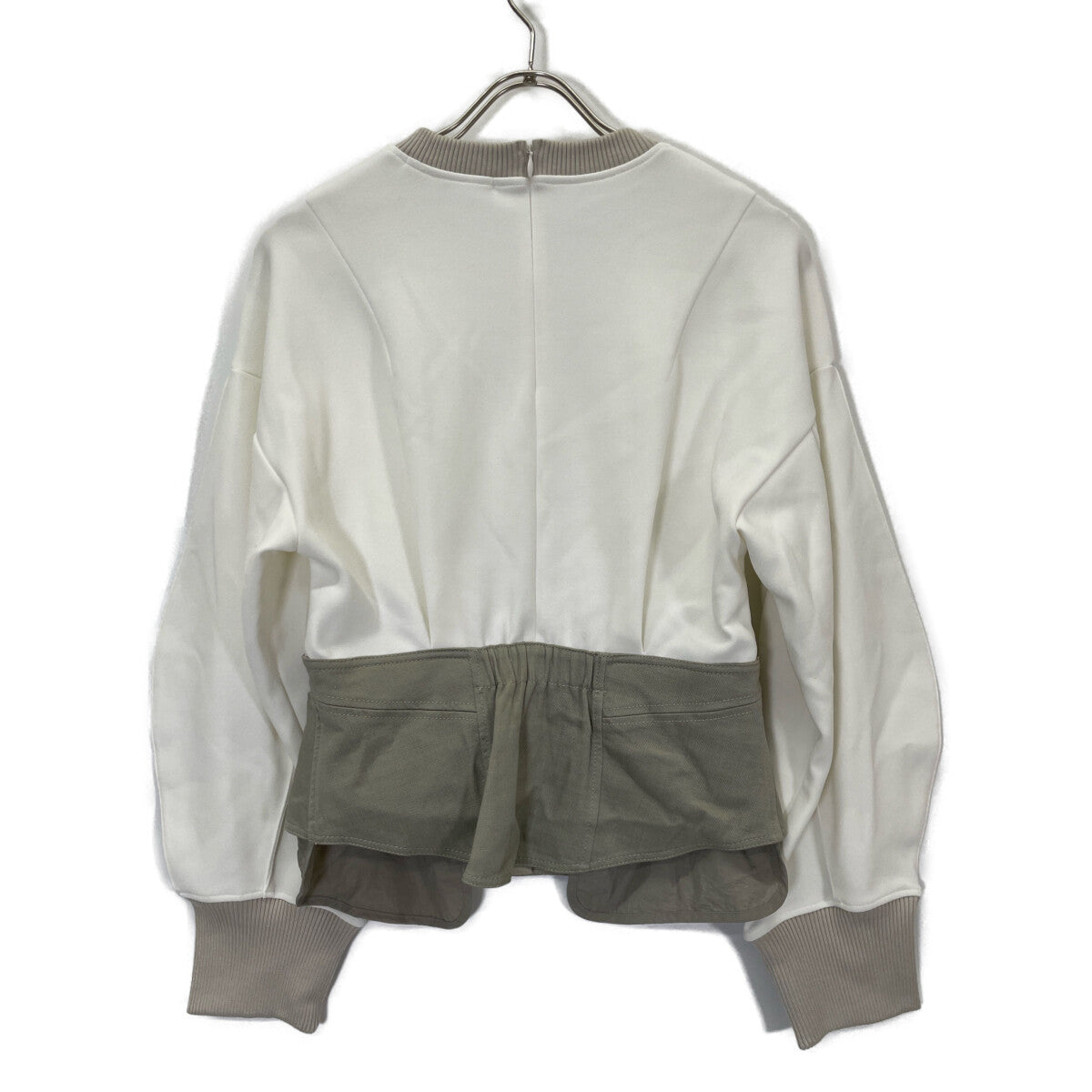 UN3D アンスリード ﾍﾞｰｼﾞｭ ｺﾙｾｯﾄﾃﾞｨﾃｰﾙﾄｯﾌﾟ トップス 36