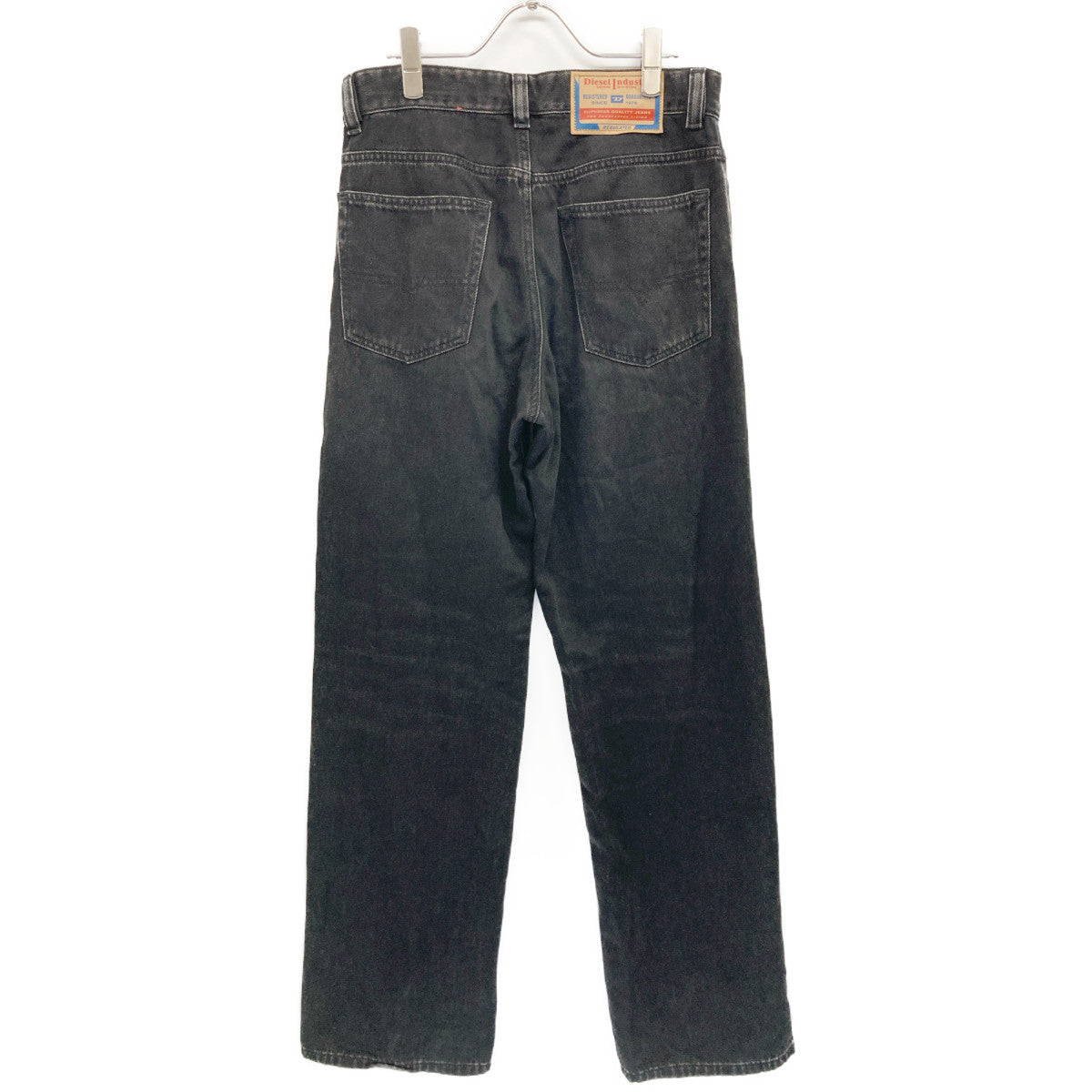 DIESEL ディーゼル 2001 D-MACRO ﾌﾞﾗｯｸ ﾙｰｽﾞ ｽﾄﾚｰﾄﾃﾞﾆﾑﾊﾟﾝﾂ ボトムス 26