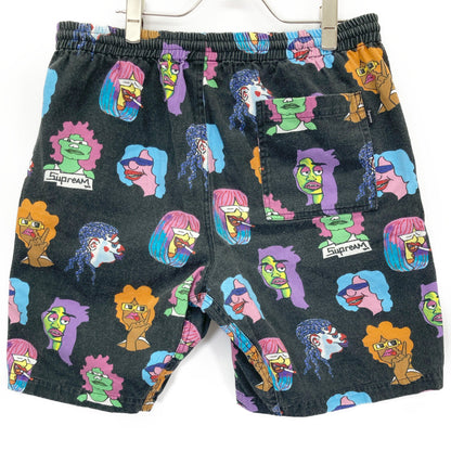 Supreme シュプリーム 17AW ﾌﾞﾗｯｸ Gonz Heads Short ボトムス M