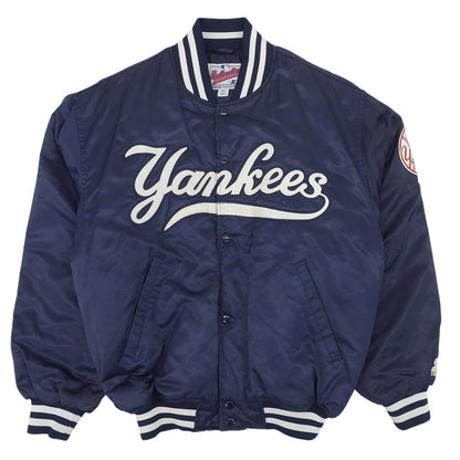 Diamond Collection ヤンキース スタジャン ジャケット メンズ ネイビー M 90s ジャケット M