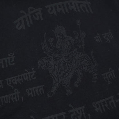 Yohji Yamamoto POUR HOMME ヨウジヤマモトプールオム 22AW HE-T78-998 ﾌﾞﾗｯｸ ﾌﾟﾘﾝﾄ ｶｯﾄｿｰ トップス 3