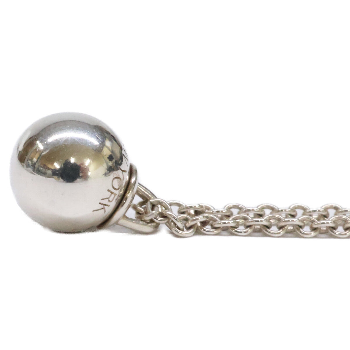 TIFFANY&Co. ティファニー 【美品】AG925 ハードウェア ボールペンダント ネックレス