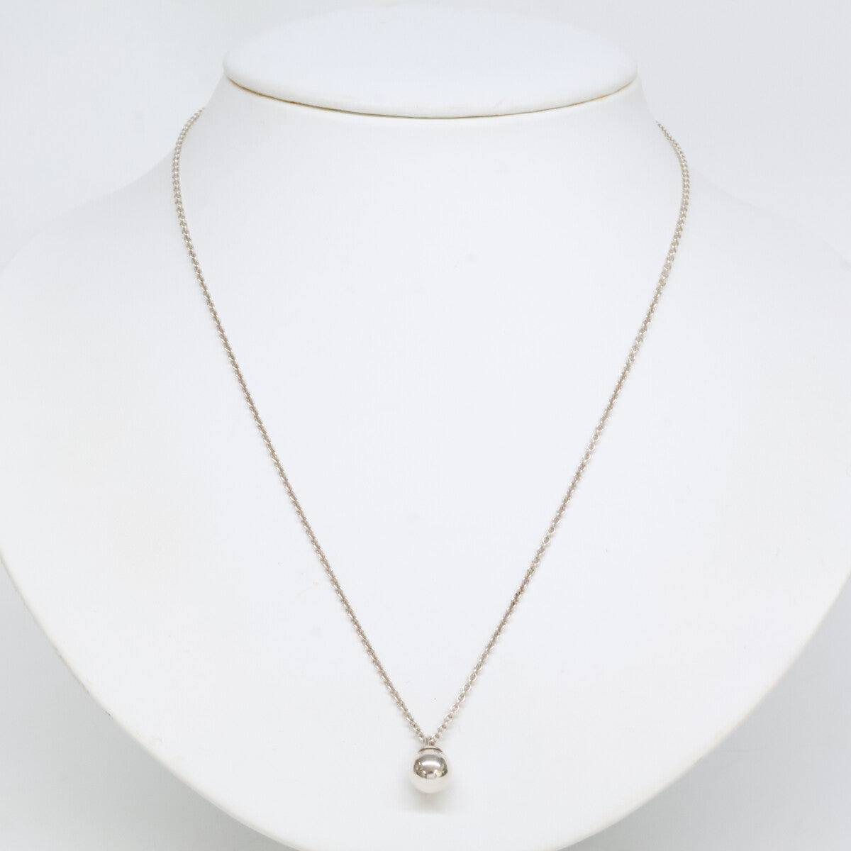 TIFFANY&Co. ティファニー 【美品】AG925 ハードウェア ボールペンダント ネックレス