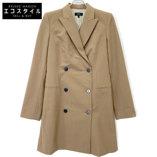 Theory セオリー 01-2305204 ﾌﾞﾗｳﾝ ﾄﾚｰｻﾌﾞﾙ ｳｰﾙ ﾌﾞﾚｻﾞｰ ジャケット 2