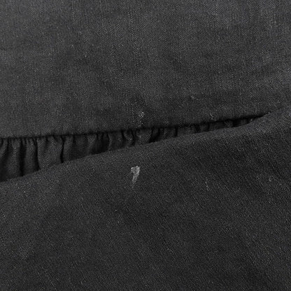 Theory セオリー リネン ノースリーブワンピース レディース ブラック S 01-2105203-050-902 ワンピース S