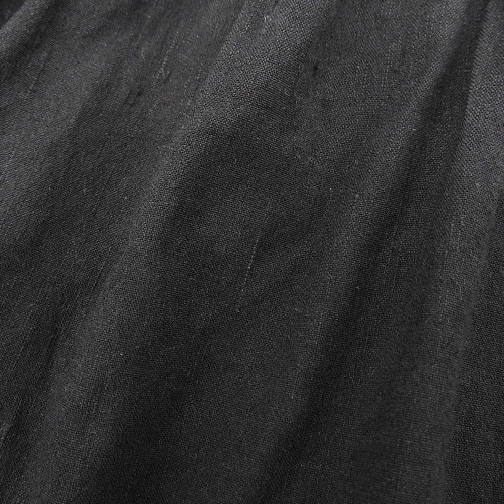 Theory セオリー リネン ノースリーブワンピース レディース ブラック S 01-2105203-050-902 ワンピース S