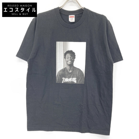 Supreme シュプリーム ×THRASHER ﾌﾞﾗｯｸ Harold Tee トップス M