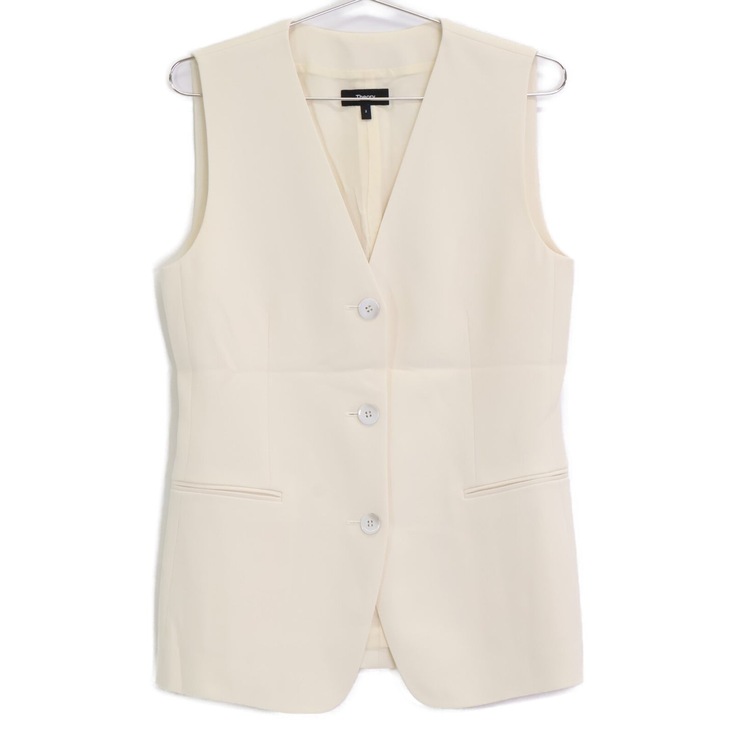 Theory セオリー 【美品/国内正規/25年製】01-5104121 SB VEST J ロング ベスト 2