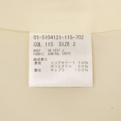 Theory セオリー 【美品/国内正規/25年製】01-5104121 SB VEST J ロング ベスト 2