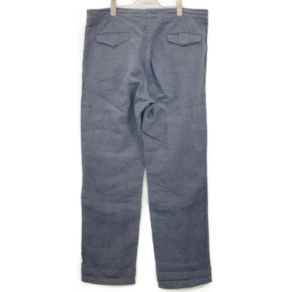 COMOLI コモリ 14S-03002 ﾈｲﾋﾞｰ ﾘﾈﾝ×ｼﾙｸ ﾊﾟﾝﾂ ボトムス 2