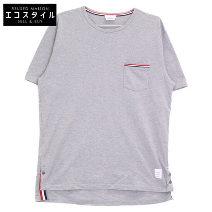 THOM BROWNE トムブラウン 【国内正規】MJS010A-01454055 RWB ポケット 半袖Tシャツ/ トップス 4
