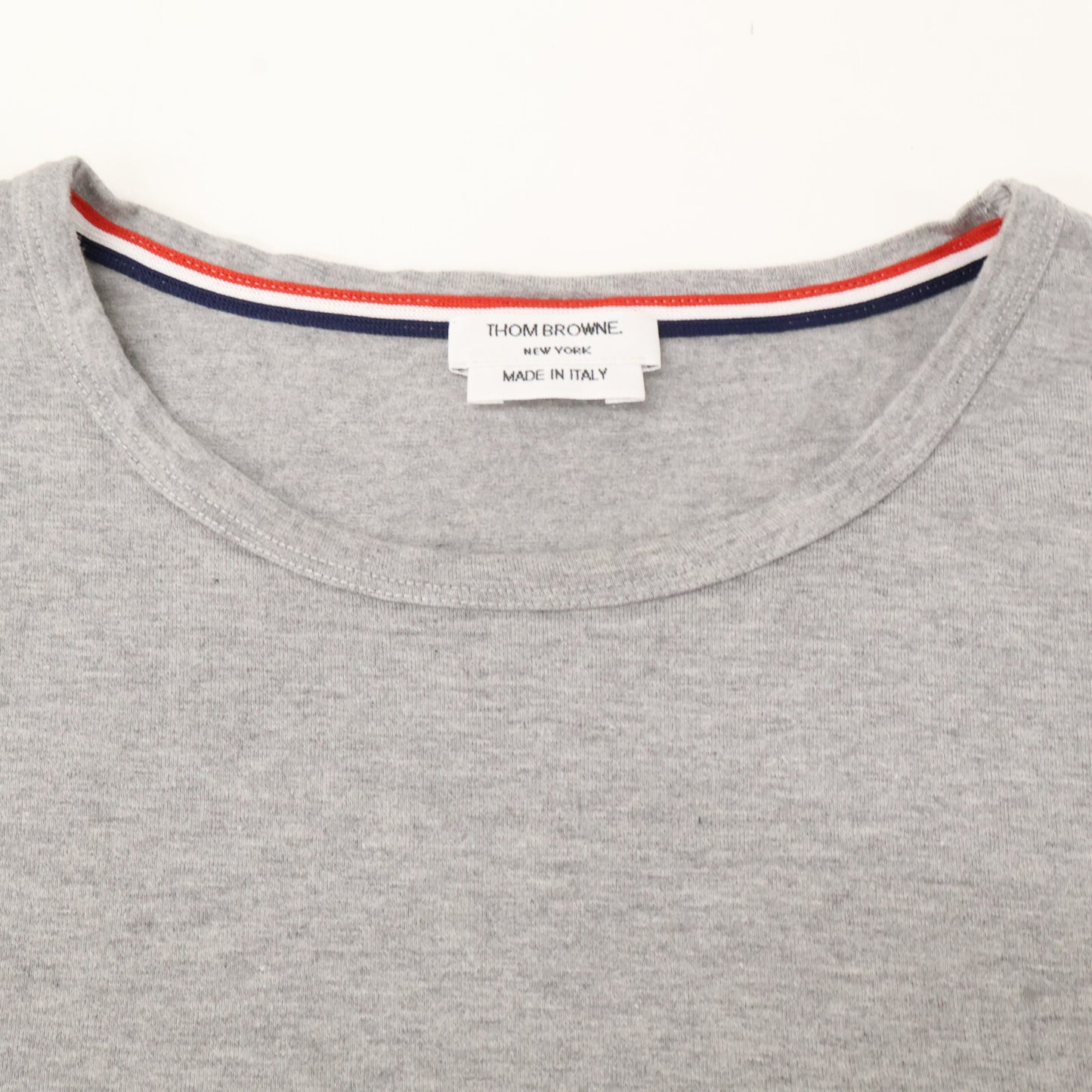 THOM BROWNE トムブラウン 【国内正規】MJS010A-01454055 RWB ポケット 半袖Tシャツ/ トップス 4