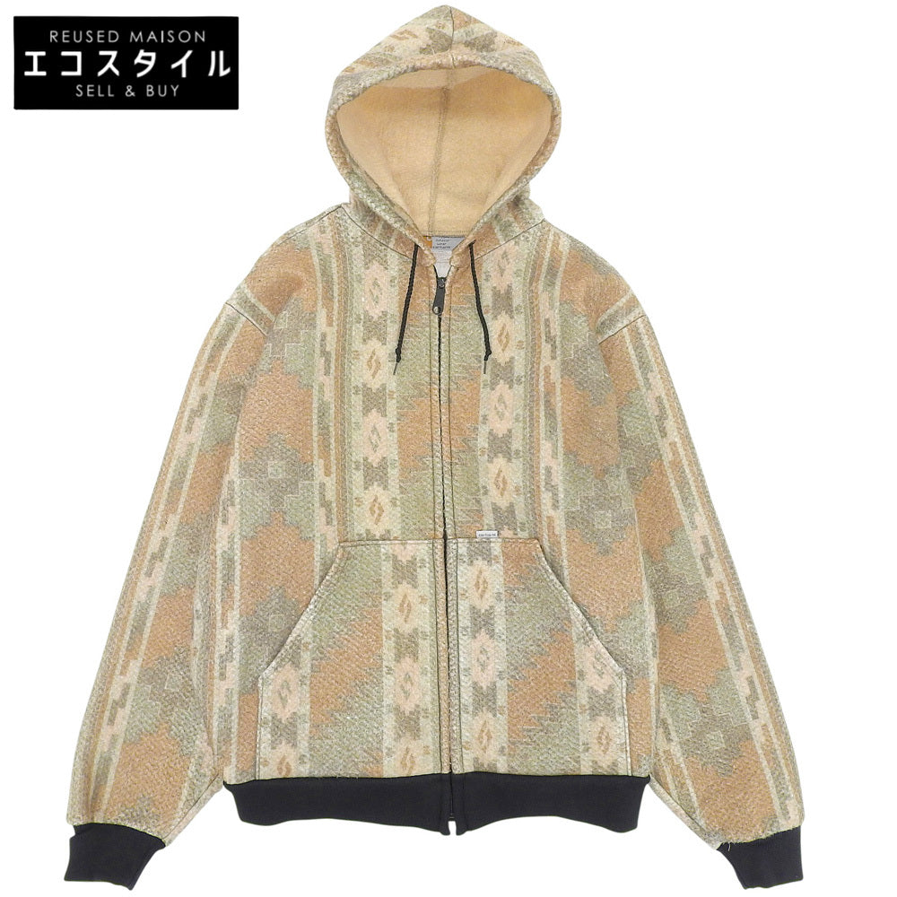 Carhartt カーハート ネイティブ柄 パーカー メンズ グリーン系 40 90's ジャケット 40