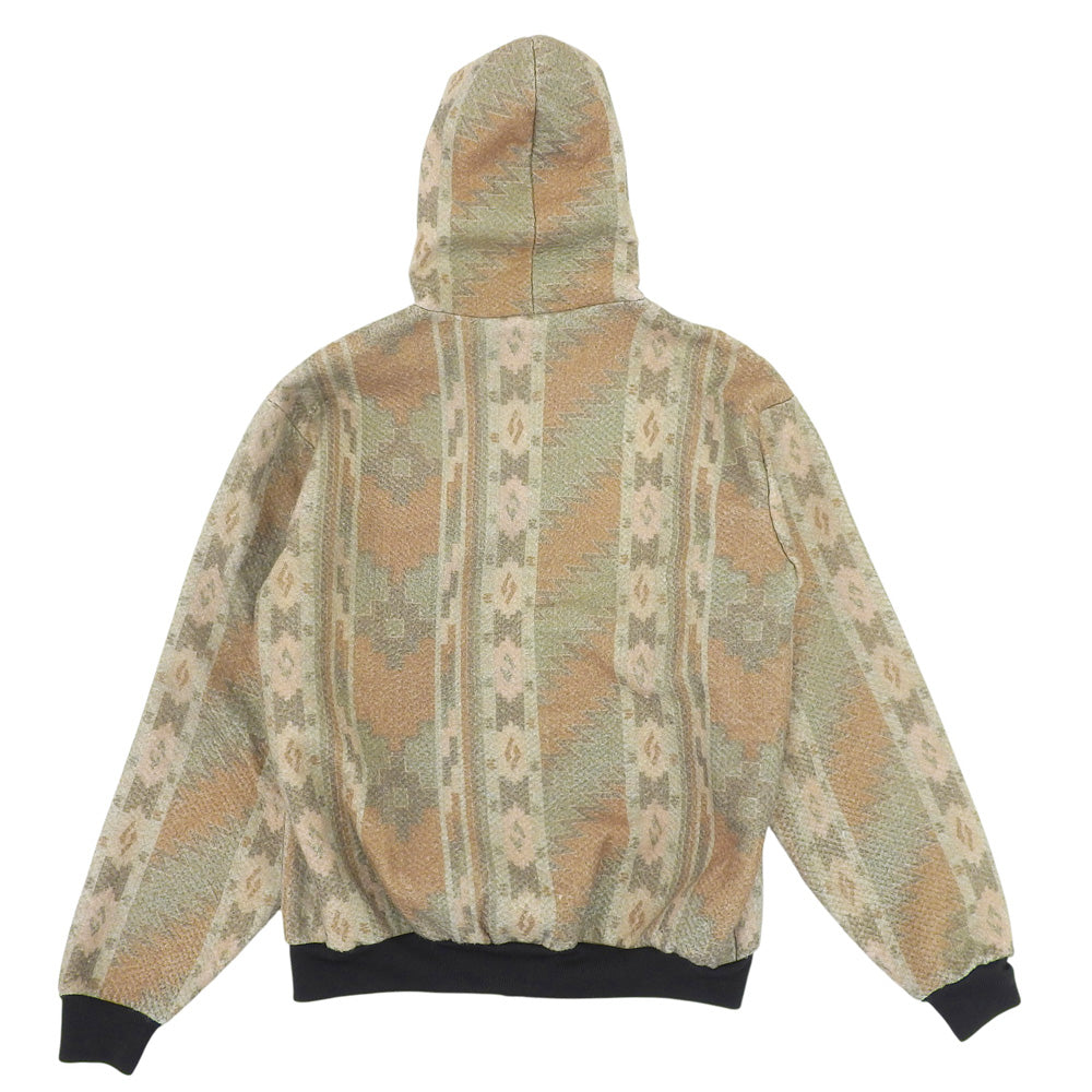 Carhartt カーハート ネイティブ柄 パーカー メンズ グリーン系 40 90's ジャケット 40