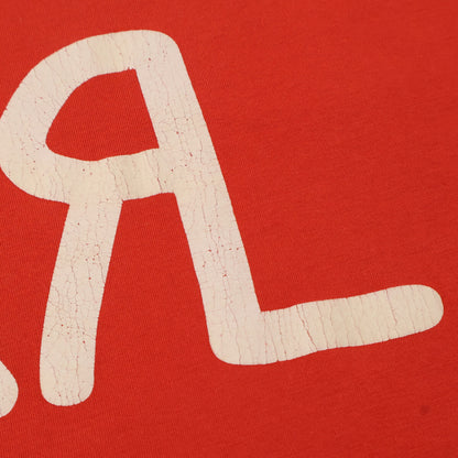 RRL ダブルアールエル ﾚｯﾄﾞ ﾛｺﾞ ｺｯﾄﾝ 半袖Tｼｬﾂ トップス M