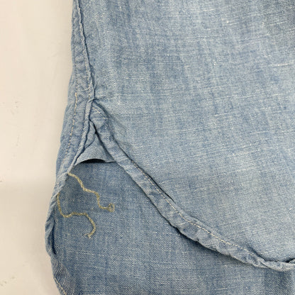 RRL ダブルアールエル ﾗｲﾄﾌﾞﾙｰ ﾊｰﾌｽﾘｰﾌﾞ ｼｬﾂ トップス M