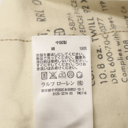 RRL ダブルアールエル ﾍﾞｰｼﾞｭ ﾎﾞﾀﾝﾌﾗｲ ｺｯﾄﾝ ﾊﾟﾝﾂ ボトムス 32×30