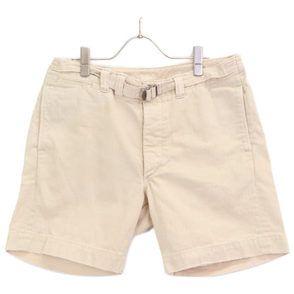 RRL ダブルアールエル ﾍﾞｰｼﾞｭ ﾎﾞﾀﾝﾌﾗｲ ﾍﾘﾝﾎﾞｰﾝ ｼｮｰﾂ ボトムス 32