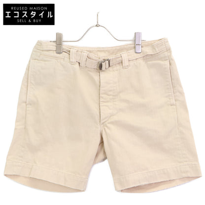 RRL ダブルアールエル ﾍﾞｰｼﾞｭ ﾎﾞﾀﾝﾌﾗｲ ﾍﾘﾝﾎﾞｰﾝ ｼｮｰﾂ ボトムス 32