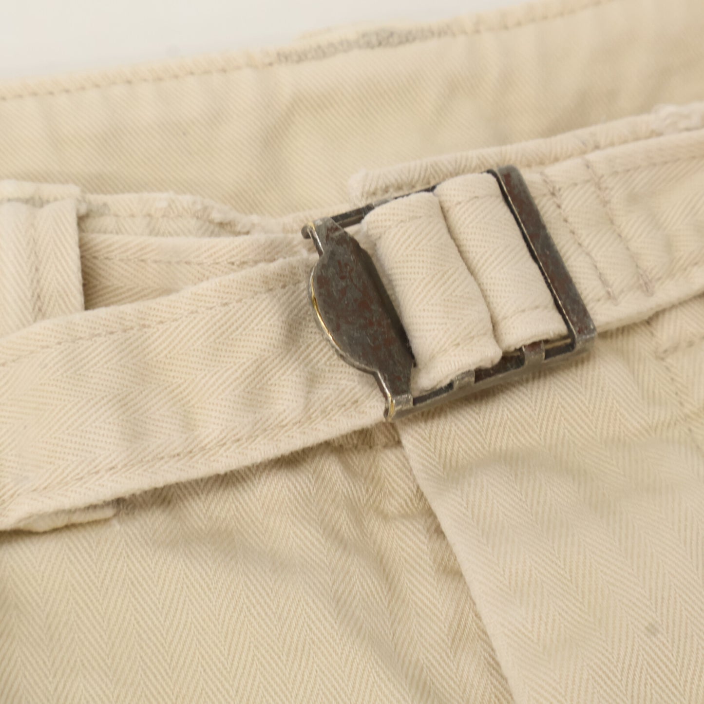 RRL ダブルアールエル ﾍﾞｰｼﾞｭ ﾎﾞﾀﾝﾌﾗｲ ﾍﾘﾝﾎﾞｰﾝ ｼｮｰﾂ ボトムス 32