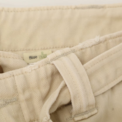 RRL ダブルアールエル ﾍﾞｰｼﾞｭ ﾎﾞﾀﾝﾌﾗｲ ﾍﾘﾝﾎﾞｰﾝ ｼｮｰﾂ ボトムス 32