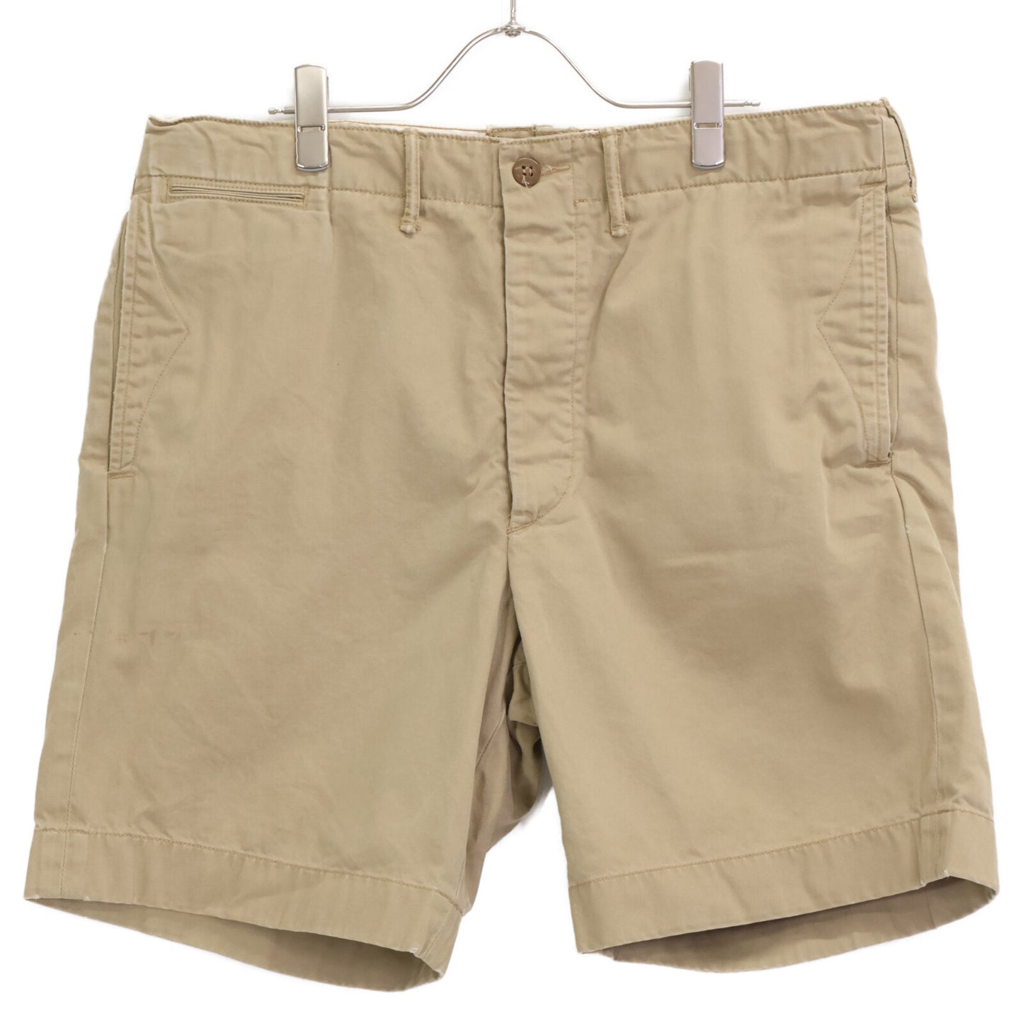 RRL ダブルアールエル ﾍﾞｰｼﾞｭ ｺｯﾄﾝ ｼｮｰﾂ ボトムス 34