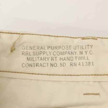 RRL ダブルアールエル ﾍﾞｰｼﾞｭ ｺｯﾄﾝ ｼｮｰﾂ ボトムス 34