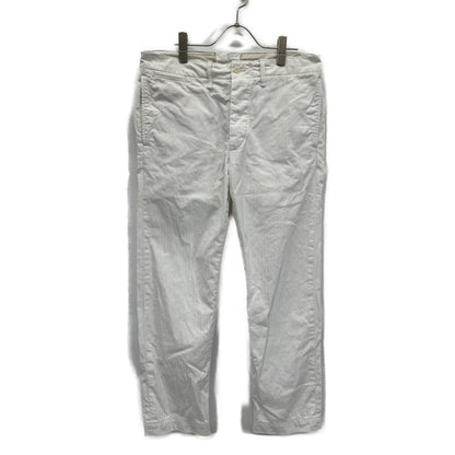 RRL ダブルアールエル ﾎﾜｲﾄ ｺｯﾄﾝ ﾎﾞﾀﾝﾌﾗｲ ﾁﾉﾊﾟﾝﾂ ボトムス 32×30