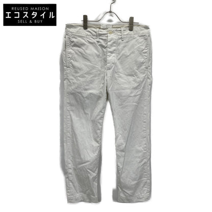 RRL ダブルアールエル ﾎﾜｲﾄ ｺｯﾄﾝ ﾎﾞﾀﾝﾌﾗｲ ﾁﾉﾊﾟﾝﾂ ボトムス 32×30