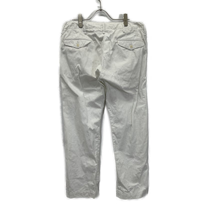 RRL ダブルアールエル ﾎﾜｲﾄ ｺｯﾄﾝ ﾎﾞﾀﾝﾌﾗｲ ﾁﾉﾊﾟﾝﾂ ボトムス 32×30