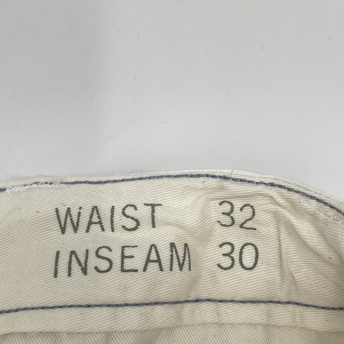 RRL ダブルアールエル ﾎﾜｲﾄ ｺｯﾄﾝ ﾎﾞﾀﾝﾌﾗｲ ﾁﾉﾊﾟﾝﾂ ボトムス 32×30