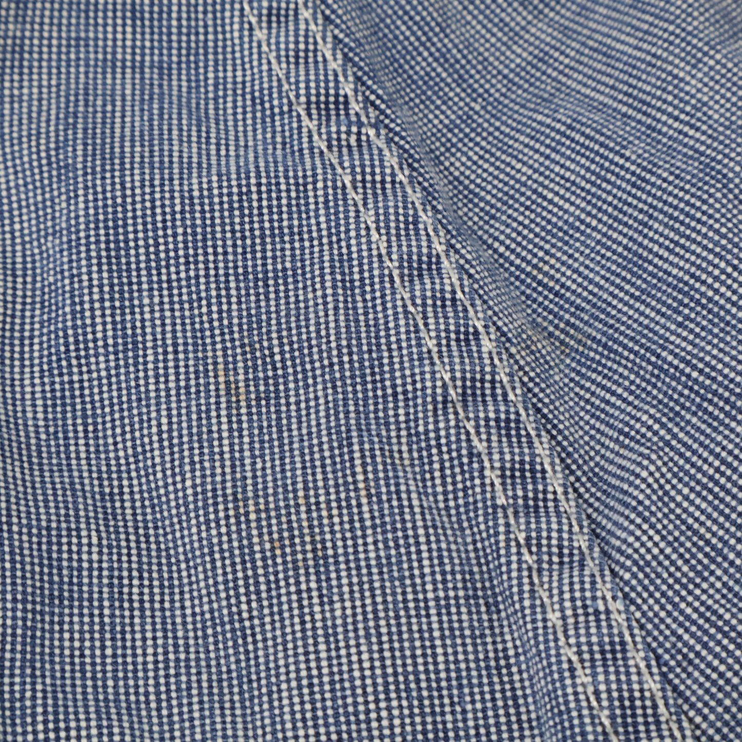 RRL ダブルアールエル ﾗｲﾄﾌﾞﾙｰ ﾋﾟﾝﾁｪｯｸ ﾛｲﾔﾙﾜｰｸﾊﾟﾝﾂ ボトムス 31×30