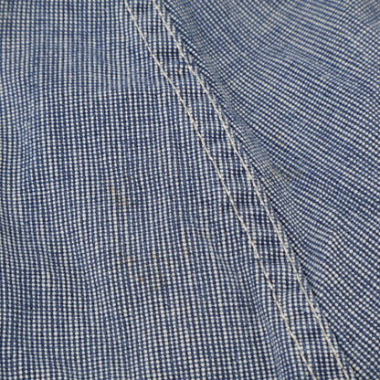 RRL ダブルアールエル ﾗｲﾄﾌﾞﾙｰ ﾋﾟﾝﾁｪｯｸ ﾛｲﾔﾙﾜｰｸﾊﾟﾝﾂ ボトムス 31×30