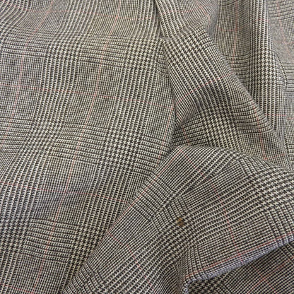 Brooks Brothers ブルックスブラザーズ グレンチェック ウール×カシミア ジャケット/パンツ セットアップ スーツ メンズ ブラウン 40 34W スーツ セットアップ 40/34W