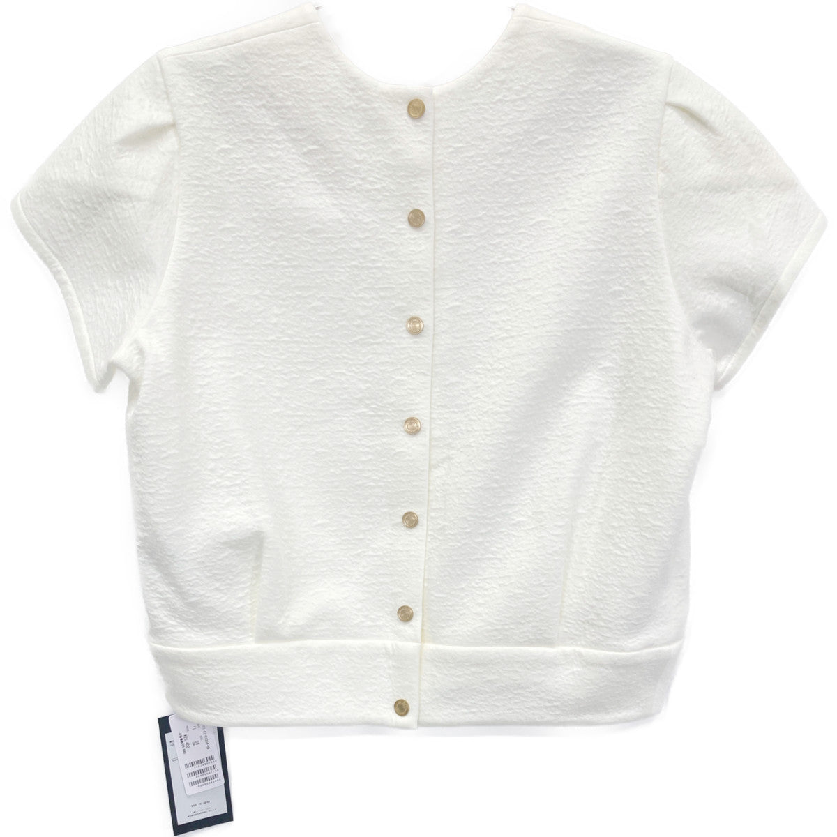 TOMORROWLAND トゥモローランド 【新品/24年製】14-01-42-01304 ナップコットン ペタルスリーブプルオーバー 2WAY トップス 36