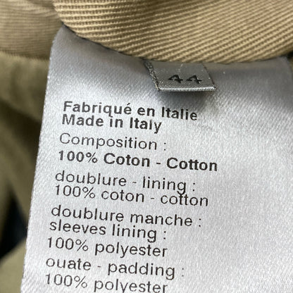 Dior HOMME ディオールオム 05AW ｶｰｷ ﾐﾘﾀﾘｰｼﾞｬｹｯﾄ ジャケット 44