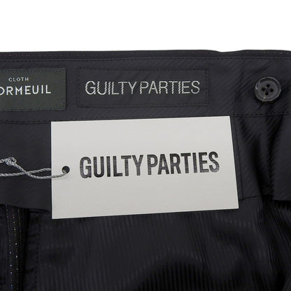 WACKO MARIA ワコマリア ドーメル グリッター ストライプパンツ タイプ2 ボトムス メンズ ブラック M 23年製 ボトムス M