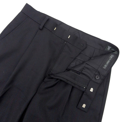 WACKO MARIA ワコマリア ドーメル グリッター ストライプパンツ タイプ2 ボトムス メンズ ブラック M 23年製 ボトムス M