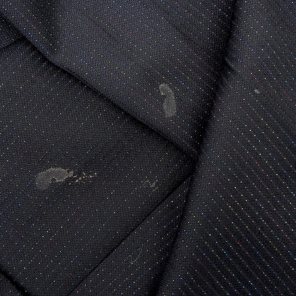 WACKO MARIA ワコマリア ドーメル グリッター ストライプパンツ タイプ2 ボトムス メンズ ブラック M 23年製 ボトムス M