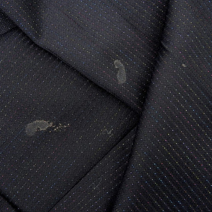 WACKO MARIA ワコマリア ドーメル グリッター ストライプパンツ タイプ2 ボトムス メンズ ブラック M 23年製 ボトムス M