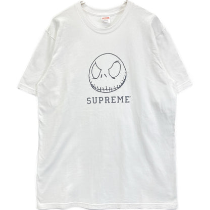 Supreme シュプリーム ｘDisneyディズニー【23AW】ナイトメアー ビフォア ティムバートン スケルトン 半袖Tシャツ/ トップス L