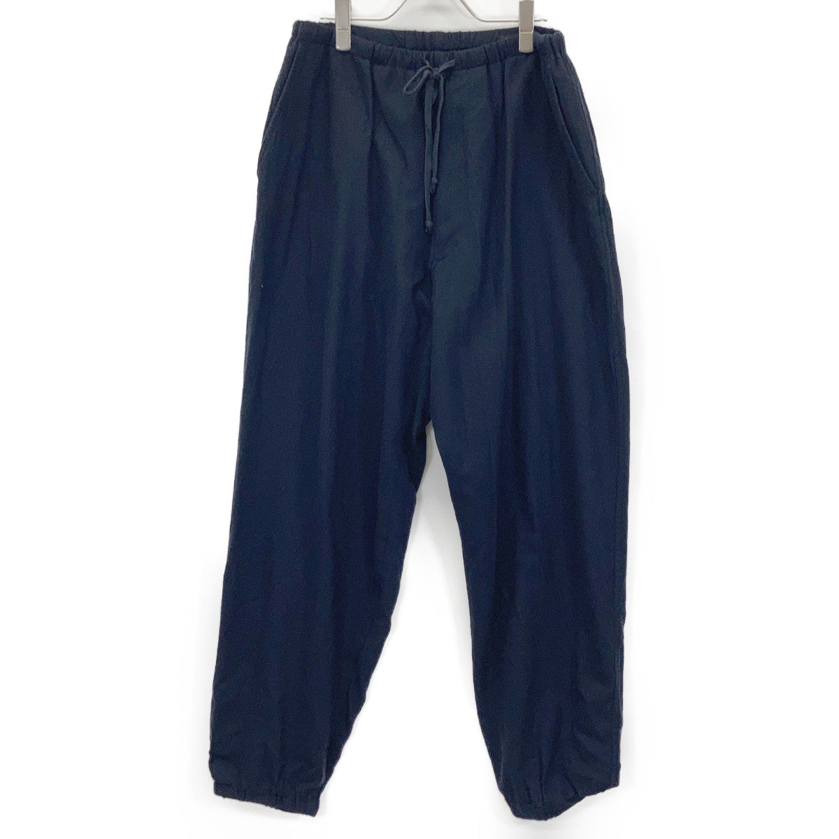 COMOLI コモリ W03-03007 ﾈｲﾋﾞｰ ｳｰﾙﾋﾞｴﾗ ﾄﾞﾛｰｽﾄﾘﾝｸﾞﾊﾟﾝﾂ ボトムス 3